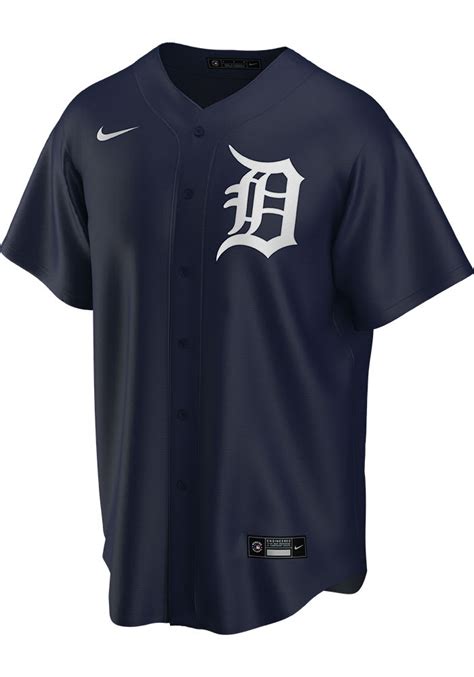 detroit tigers mens nike replica alt jersey - navy blue|Detroit Tigers Mens Nike Replica Alt Jersey .